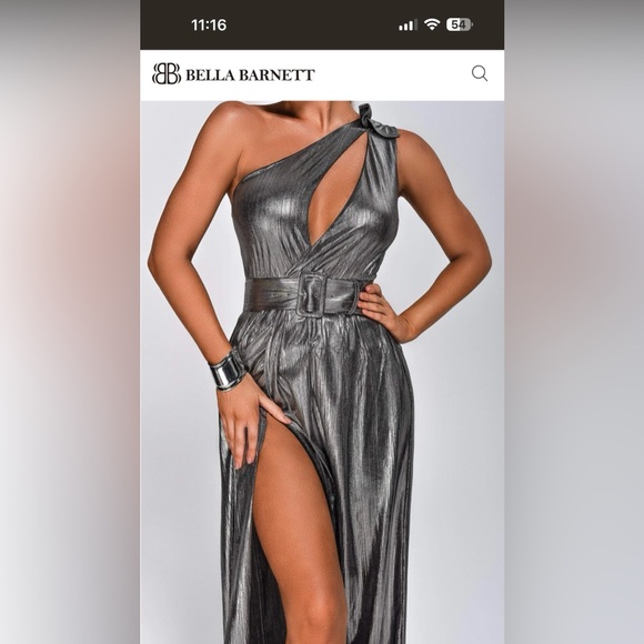 Brand New Bella Barnett Sexy Maxi Dress - Picture 5 of 6